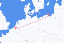 Flights from Brussels to Gdańsk