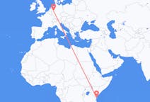 Flights from Ukunda, Kenya to Dortmund, Germany