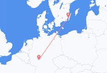 Flyreiser fra Frankfurt, Tyskland til Kalmar, Sverige