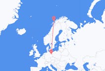 Flyreiser fra Andenes, Norge til Berlin, Tyskland