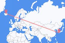 Flyrejser fra Miyazaki, Japan til Akureyri, Island