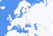 เที่ยวบิน จาก อังการา, ตุรกี ไปยัง โจเอินซู, ฟินแลนด์
