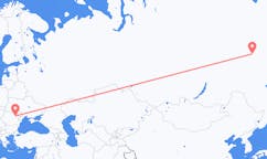 Fly fra Jakutsk til Bacău