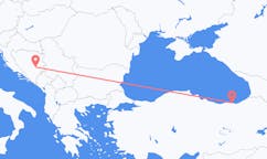 Flyrejser fra Sarajevo til Trabzon