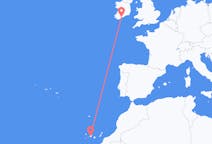 Flyrejser fra Tenerife, Spanien til Kork, Irland