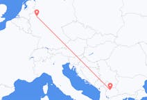Vluchten van Skopje, Noord-Macedonië naar Dortmund, Duitsland