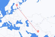 Flights from Jodhpur, India to Joensuu, Finland