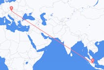 印度尼西亚从占碑市飞往印度尼西亚目的地 维也纳的航班