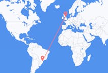 Flights from Curitiba, Brazil to Durham, England, England