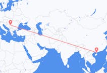 Flyreiser fra Zhanjiang, til Beograd
