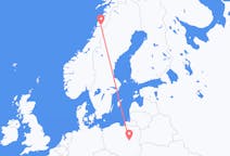 Flights from Mo i Rana, Norway to Warsaw, Poland