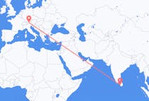 Flights from Colombo to Innsbruck