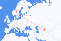 Flyreiser fra Bukhara, Usbekistan til Rörbäcksnäs, Sverige
