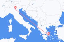 Flyreiser fra Verona, til Athen