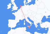 Flyg från Amsterdam till Malta (kommun)