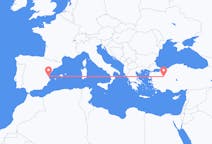 Flyg från Valencia, Spanien till Kutahya, Turkiet