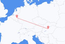 Fly fra Liège til Budapest