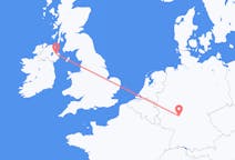 Flyg från Frankfurt, Tyskland till Belfast, Nordirland