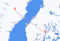 Flights from Jyväskylä, Finland to Lycksele, Sweden