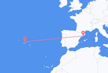 Flights from Graciosa, Portugal to Barcelona, Spain