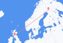 Flyg från Glasgow till Rovaniemi