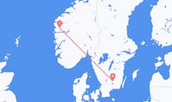 ตั๋วเครื่องบินจากเมืองFørdeไปยังเมืองVäxjö