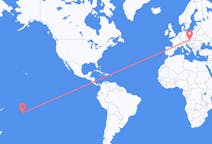 Flights from Rarotonga to Vienna