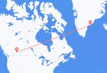 Flyg från Calgary till Kulusuk
