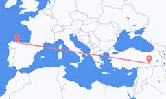 Flyrejser fra Diyarbakir til Santiago del Monte