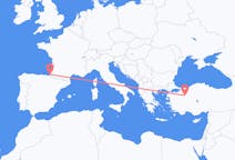 Flights from Eskişehir, Turkey to Biarritz, France