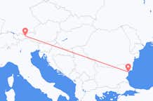 Flyreiser fra Innsbruck, til Varna