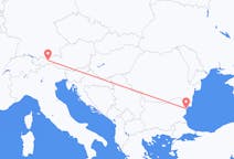Flights from Innsbruck to Varna