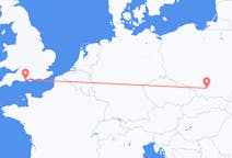 Flights from Kraków, Poland to Bournemouth, England