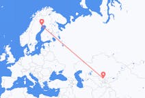 Flights from Shymkent, Kazakhstan to Luleå, Sweden