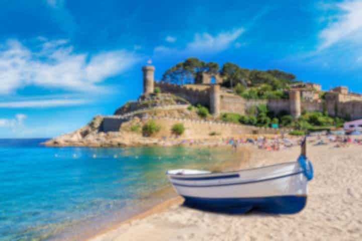Pensionen in Tossa de Mar, Spanien