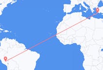 Flyrejser fra Cusco til Rhodes