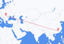 Flyreiser fra Ganzhou, Kina til Cluj-Napoca, Romania
