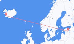 Loty z Tartu, Estonia do Reykjaviku, Islandia