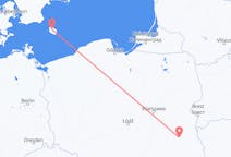 Flights from Bornholm, Denmark to Lublin, Poland