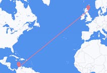Flyrejser fra Barranquilla, Colombia til Aberdeen, Skotland