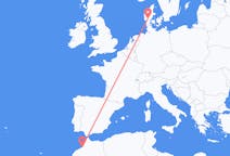 Flights from Rabat, Morocco to Billund, Denmark
