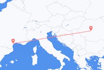 Flights from Béziers, France to Sibiu, Romania