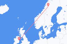 Flüge von Hemavan, Schweden nach Dublin, Irland