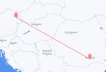 Vluchten van Wenen, Oostenrijk naar Boekarest, Roemenië