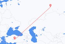Flights from Tyumen, Russia to Nevşehir, Turkey