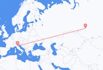 Flights from Tomsk, Russia to Bologna, Italy