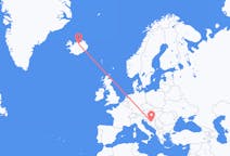 出发地 冰岛出发地 阿克雷里飞往波斯尼亚和黑塞哥维那巴尼亚卢卡的航班