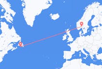 Flights from from Saint-Pierre to Oslo