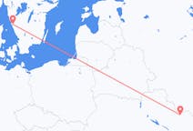 Vluchten van Göteborg, Zweden naar Charkov, Oekraïne