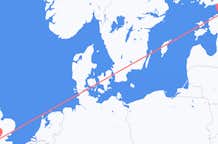 Flyg från London till Tallinn